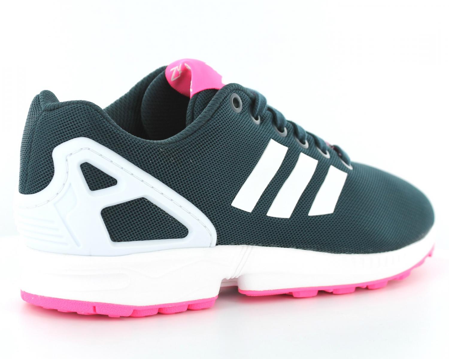 adidas zx flux femme rose et blanc